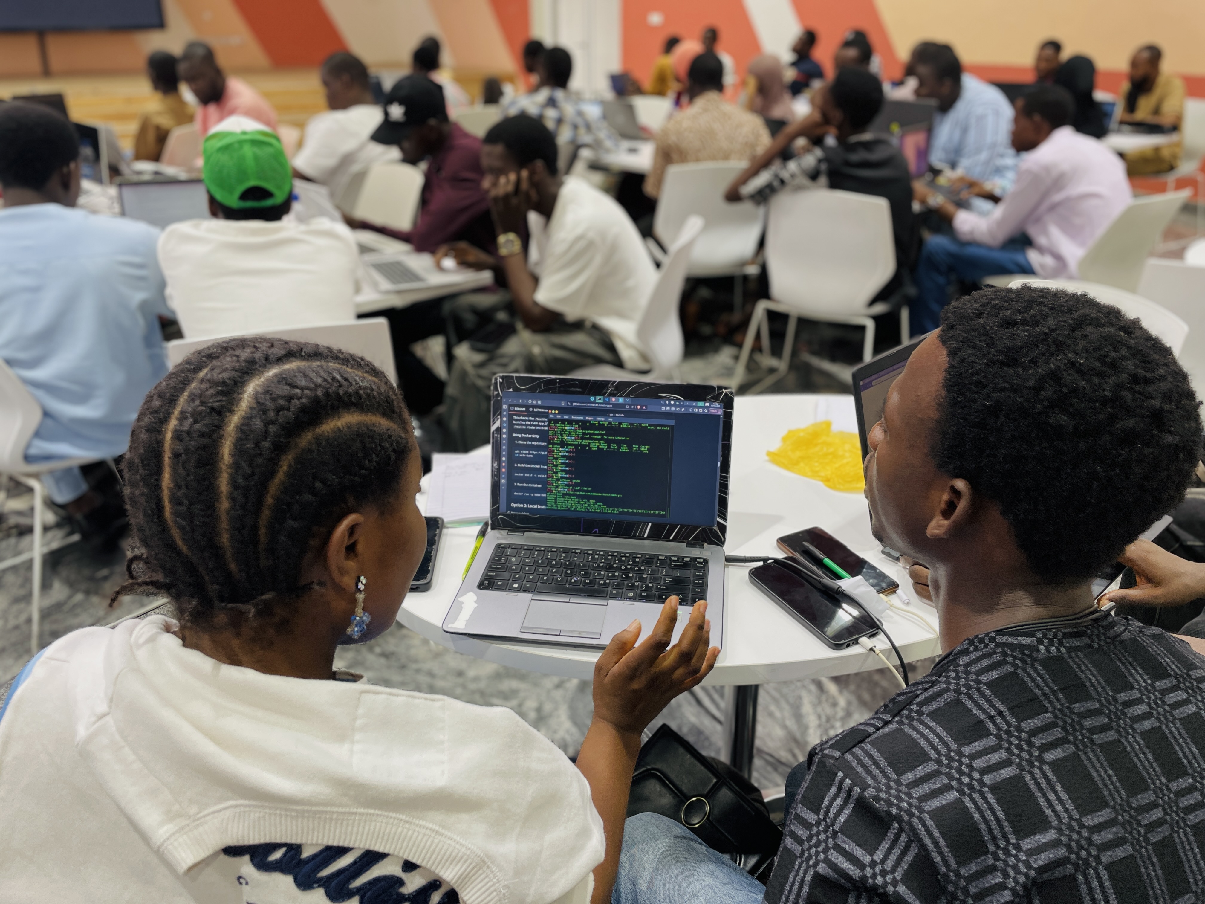 Hands-on lab session in progress